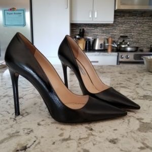 Authentic Prada Saffiano Patent Leather Heels